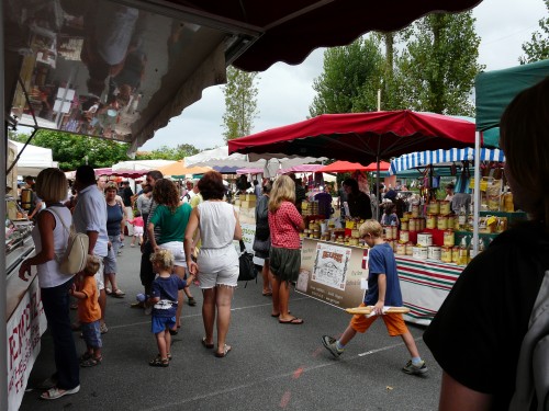 The market in Arcangues